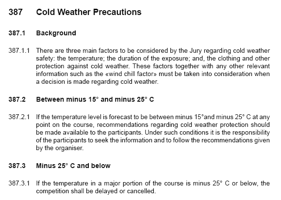 FIS-2008-cold-weather-rules